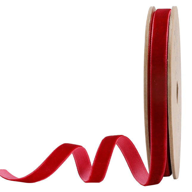 3/8" Velvet Ribbon | Magenta | 10 Yard Roll LaRibbons and Crafts