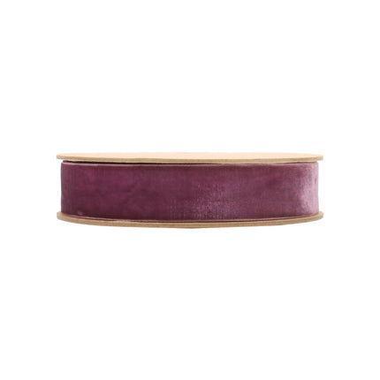 1" Velvet Ribbon | Plum | 10 Yard Roll LaRibbons and Crafts