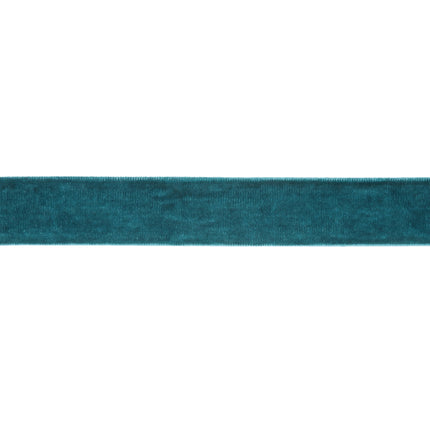 1" Velvet Ribbon | Peacock | 10 Yard Roll LaRibbons and Crafts