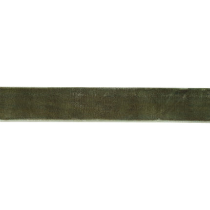 1" Velvet Ribbon | Olive | 10 Yard Roll LaRibbons and Crafts