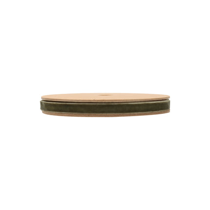 3/8" Velvet Ribbon | Olive | 10 Yard Roll LaRibbons and Crafts