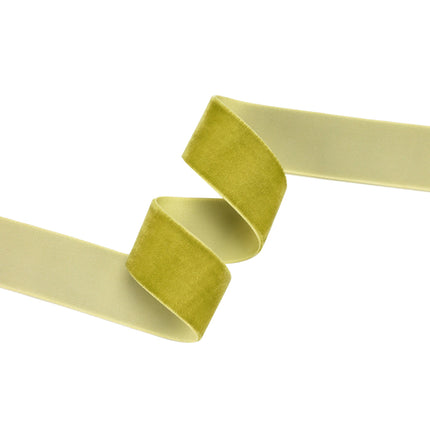 1" Velvet Ribbon | Bayleaf | 10 Yard Roll LaRibbons and Crafts