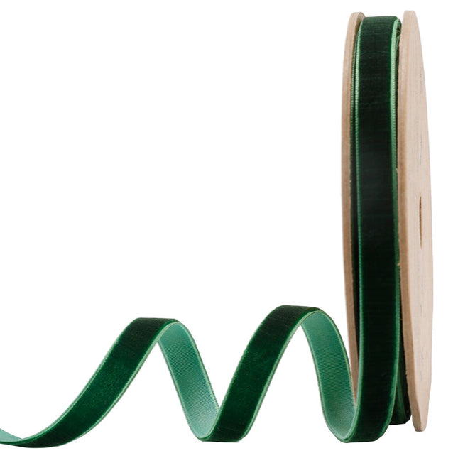 green velvet ribbon