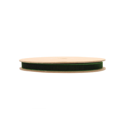 3/8" Velvet Ribbon | Spruce | 10 Yard Roll LaRibbons and Crafts