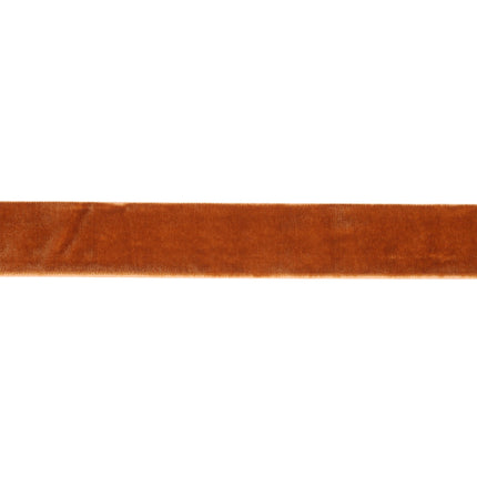 1" Velvet Ribbon | Cognac | 10 Yard Roll LaRibbons and Crafts