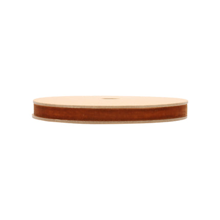 3/8" Velvet Ribbon | Cognac| 10 Yard Roll LaRibbons and Crafts