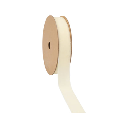 1" Velvet Ribbon | Parchment | 10 Yard Roll LaRibbons and Crafts