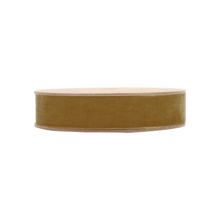 1" Velvet Ribbon | Mushroom | 10 Yard Roll LaRibbons and Crafts