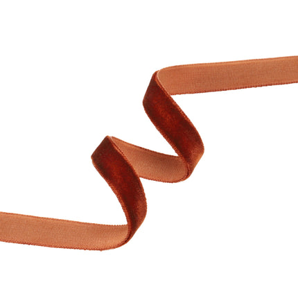 3/8" Velvet Ribbon | Gingerbread | 10 Yard Roll LaRibbons and Crafts