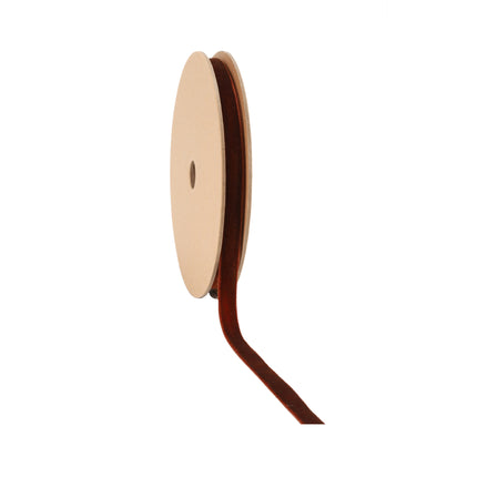 3/8" Velvet Ribbon | Gingerbread | 10 Yard Roll LaRibbons and Crafts