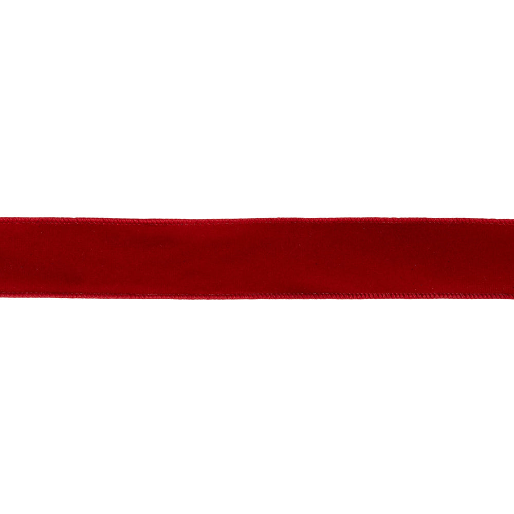 1 1/2" Wired Velvet Ribbon | Magenta | 10 Yard Roll LaRibbons and Crafts