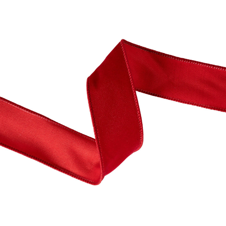 1 1/2" Wired Velvet Ribbon | Magenta | 10 Yard Roll LaRibbons and Crafts