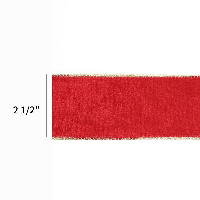 red velvet ribbon