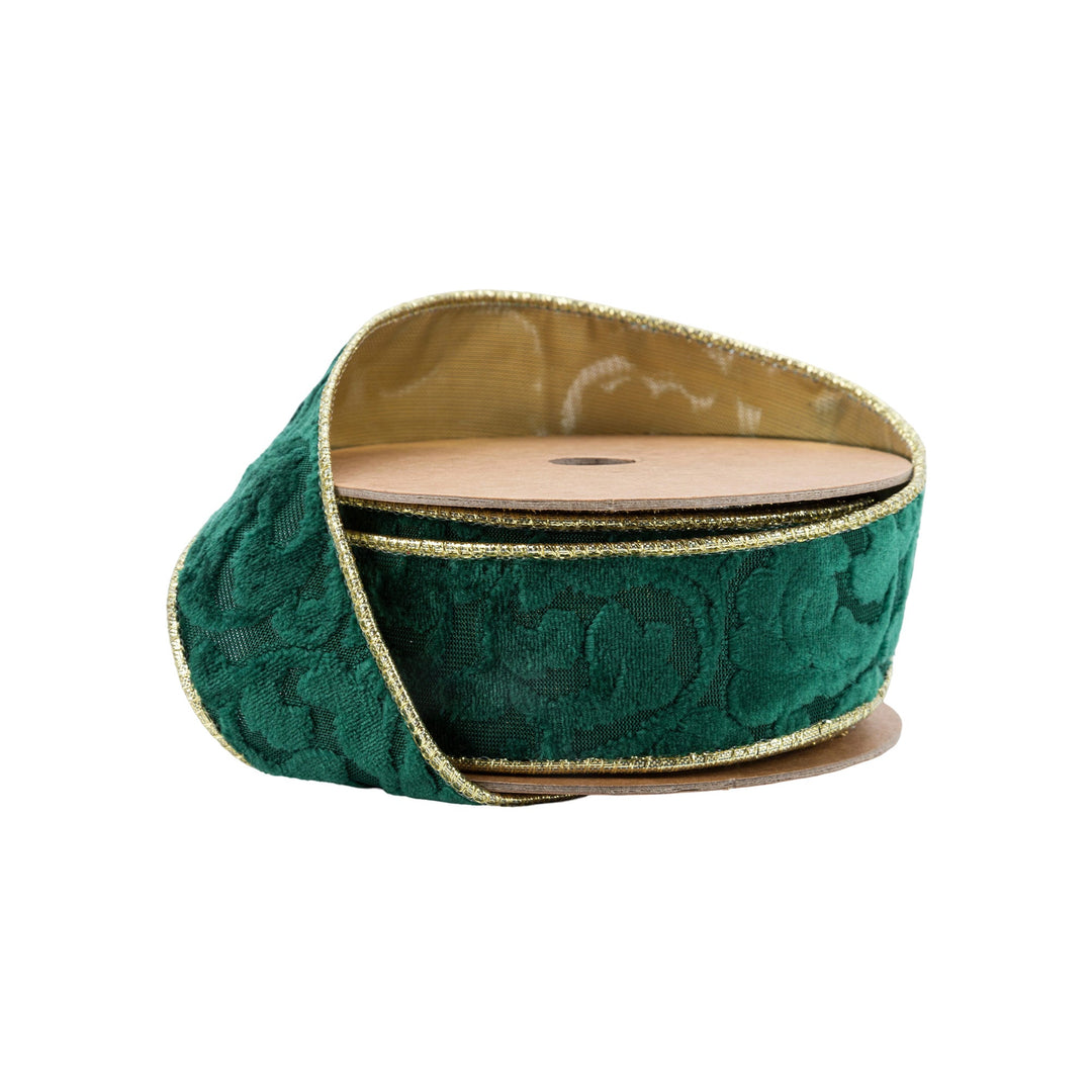 green velvet ribbon