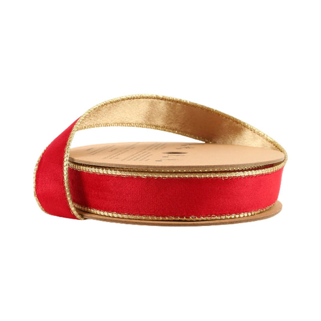red velvet ribbon