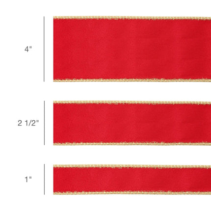 red velvet ribbon