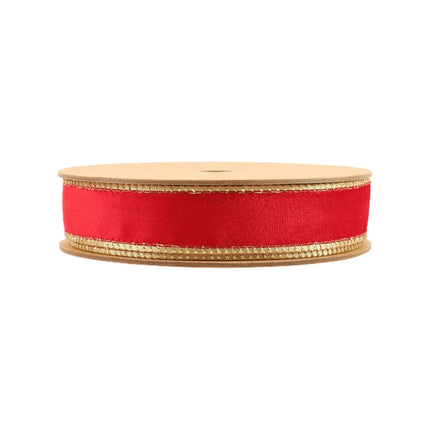 red velvet ribbon
