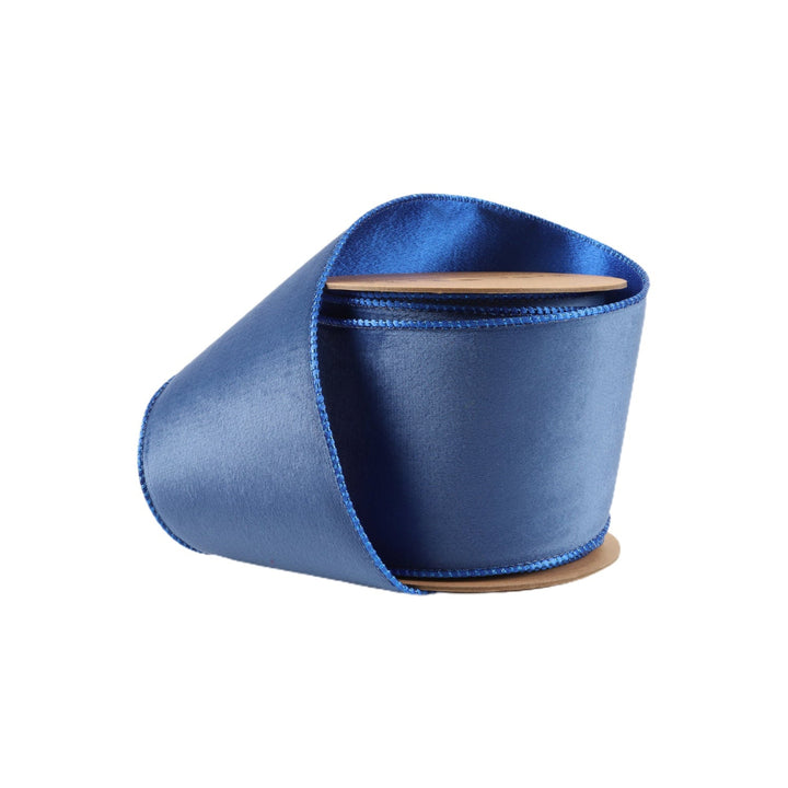 blue velvet ribbon