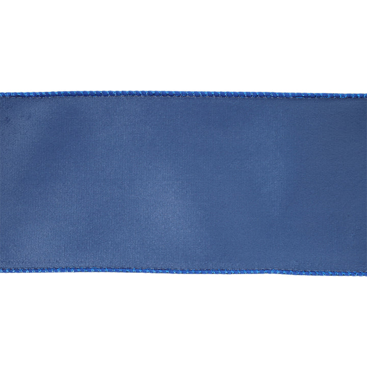 blue velvet ribbon