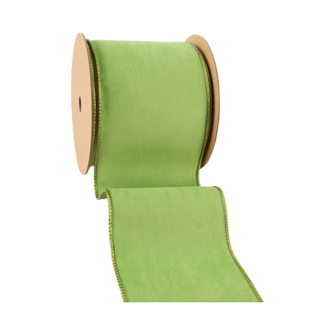 green velvet ribbon