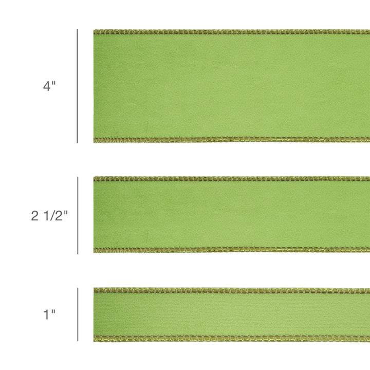 green velvet ribbon