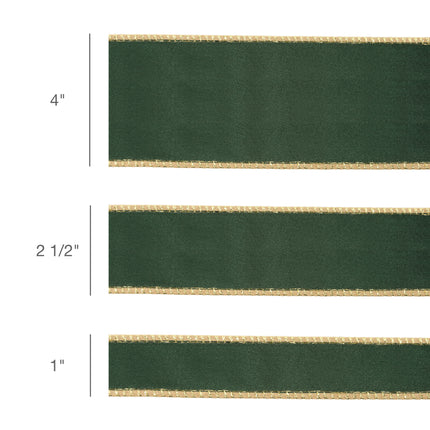 green velvet ribbon