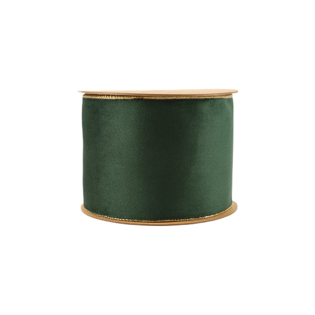 green velvet ribbon
