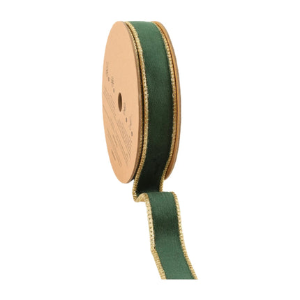 green velvet ribbon