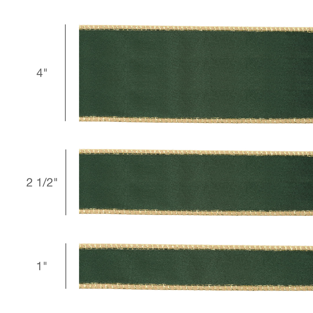 green velvet ribbon