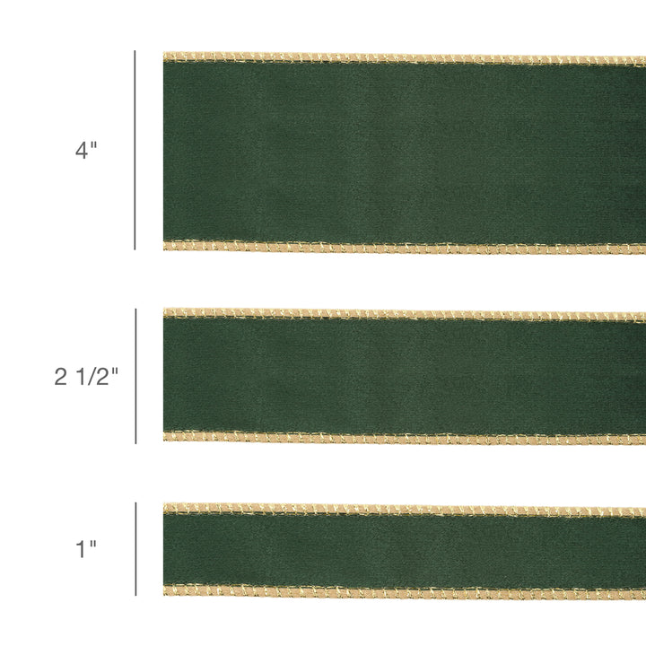 green velvet ribbon