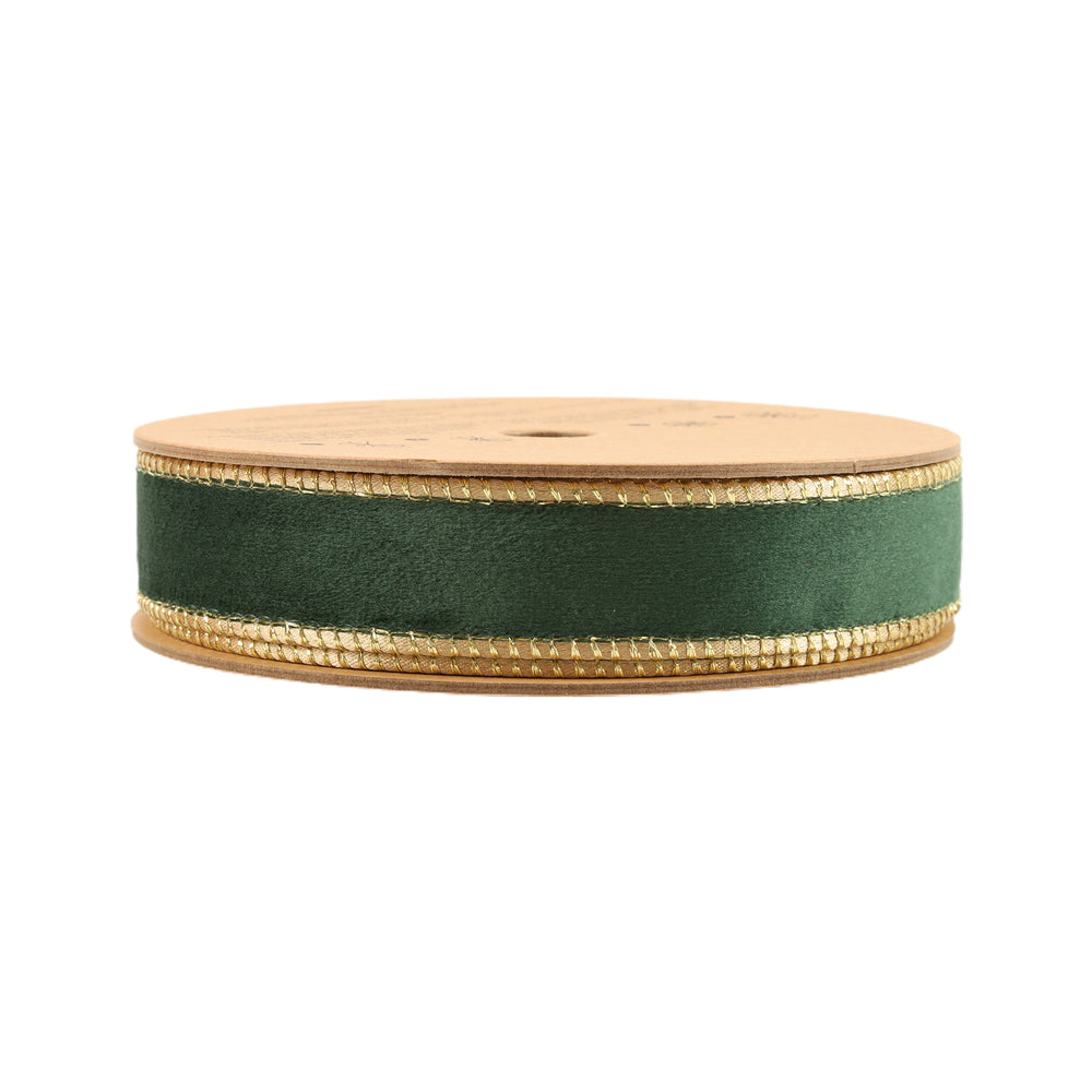 green velvet ribbon