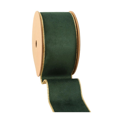 green velvet ribbon