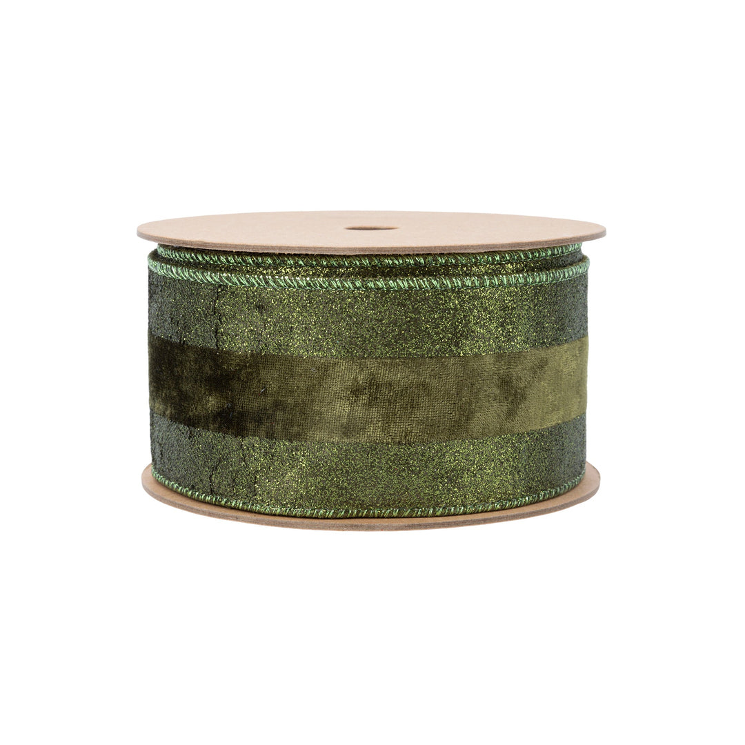 green velvet ribbon