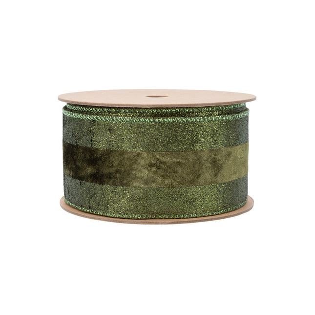 green velvet ribbon