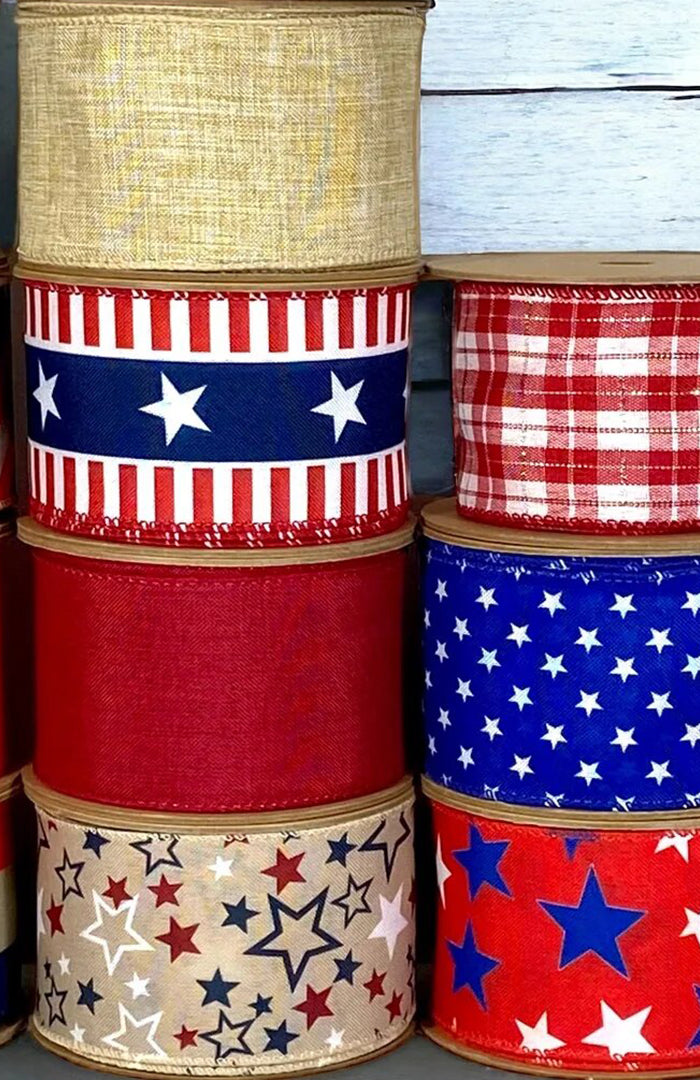 <h1><em>﻿</em><em>Patriotic Wired Ribbons</em></h1>