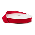 1 1/2 inch Christmas red velvet ribbon, soft plush texture, wired edge for holiday bows and wreaths