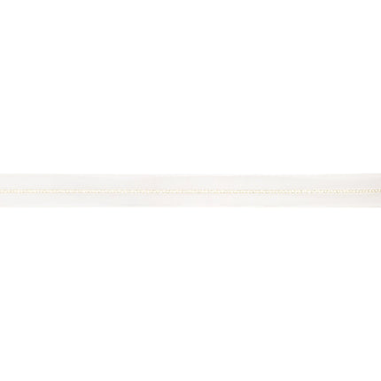 7/8" Sheer Wedding Ribbon | Ivory | 20 Yard Roll LaRibbons and Crafts