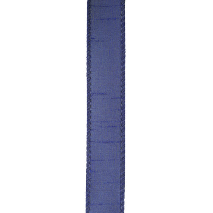 1" Wired Dupioni Ribbon | 10 Yards | Navel LaRibbons and Crafts