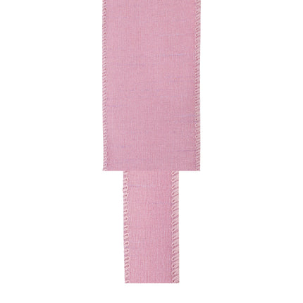 1" Wired Dupioni Ribbon | 10 Yards | Lt Purple LaRibbons and Crafts