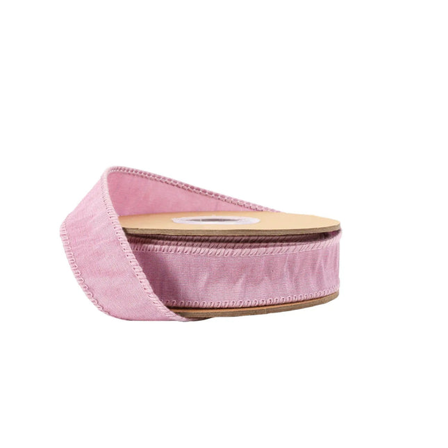 1" Wired Dupioni Ribbon | 10 Yards | Lt Purple LaRibbons and Crafts