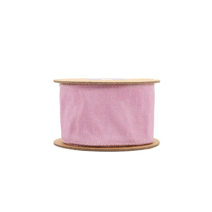 2 1/2" Wired Dupioni Ribbon | 10 Yards | Lt Purple LaRibbons and Crafts