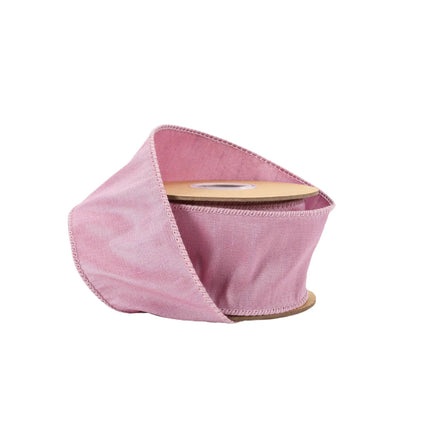 2 1/2" Wired Dupioni Ribbon | 10 Yards | Lt Purple LaRibbons and Crafts