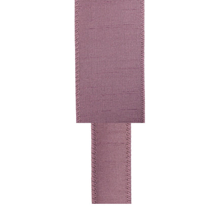 1" Wired Dupioni Ribbon | 10 Yards | Amethyst LaRibbons and Crafts
