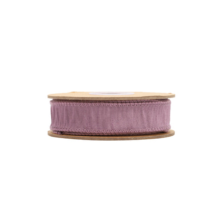 1" Wired Dupioni Ribbon | 10 Yards | Amethyst LaRibbons and Crafts