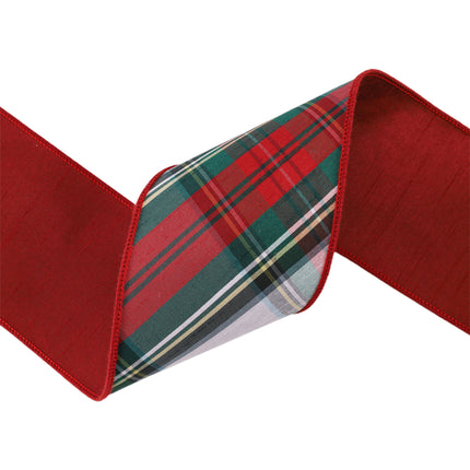 burgundy ribbon