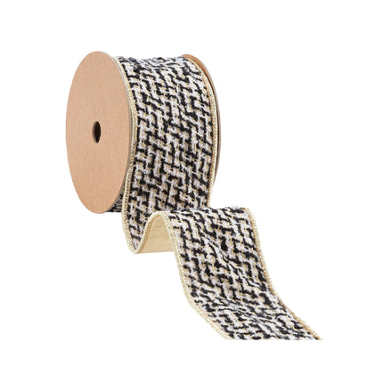 black and white ribbon