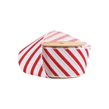 red and white ribbon