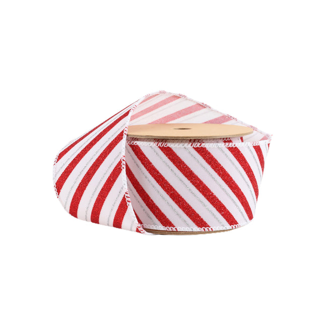 red and white ribbon