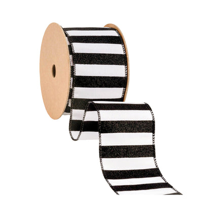 black and white ribbon