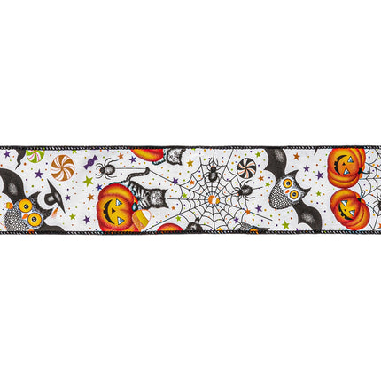 Halloween Ribbon Set A – 6 Rolls Craft DIY Bundle LaRibbons and Crafts